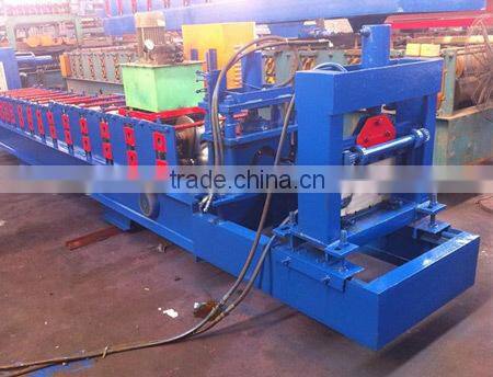 Optimum quality metal roof ridge cap making machine with long life durability