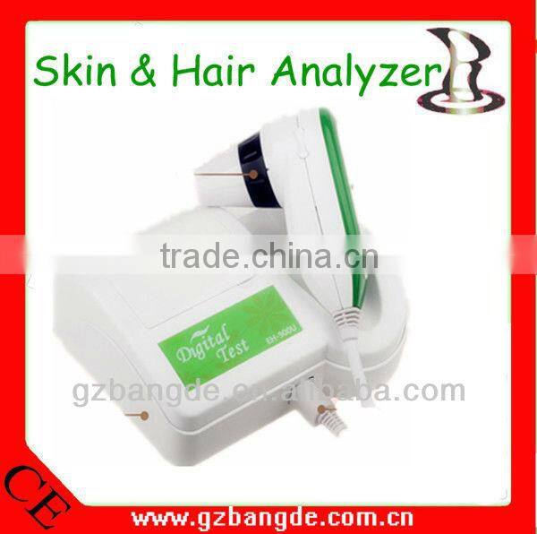 2013 Portable home use Skin and Hair Testing beauty machine BD-P019