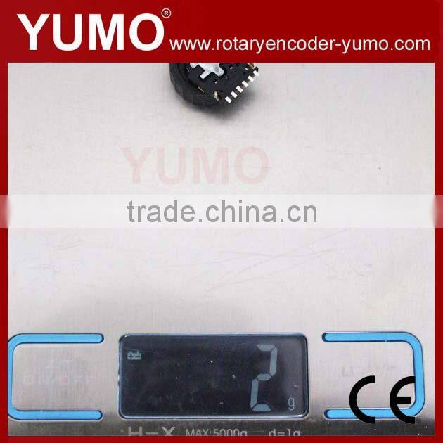 YUMO mini Roller coding rotary encoder with switch smd