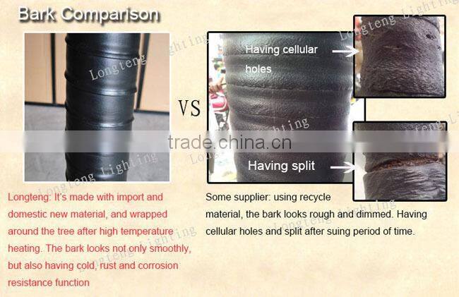 Longteng high quality outdoor lilac trees with lights