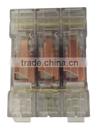 mini circuit breaker with transparent cover DZ47-63 3P 6-32A