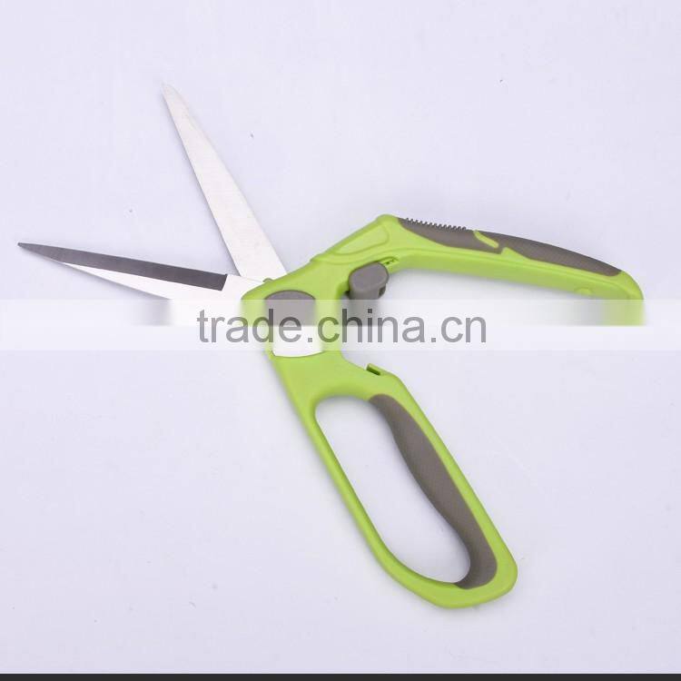 SS13011G -2016 New style and design 8" sewing scissors with colorful plastich handle