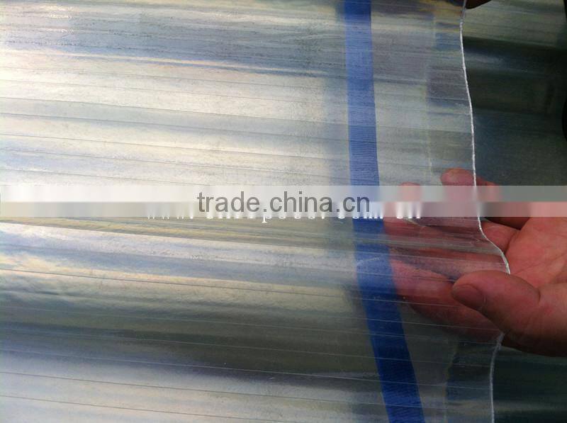 2.0mm/1.5mm Excellent Light Transmittance Corrugated FRP Sheet