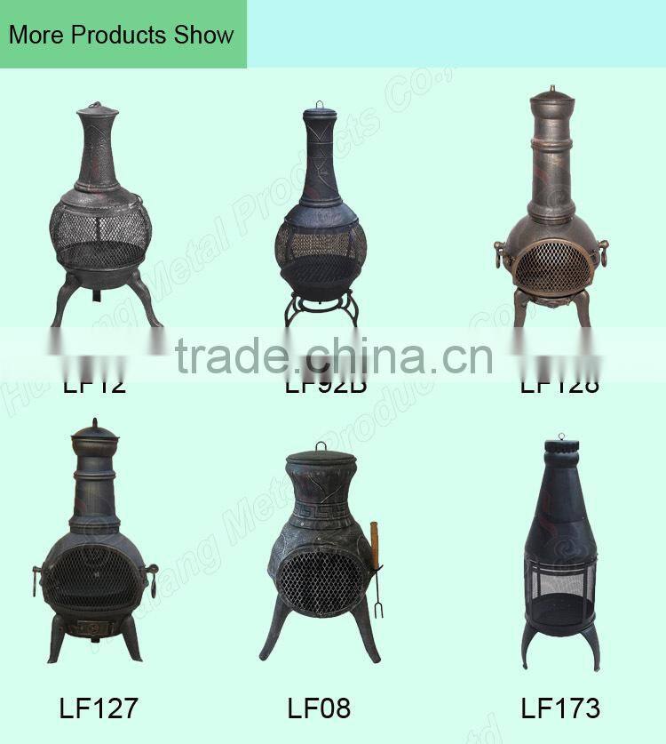 Top rated excellent quality outdoor chimnea LF129