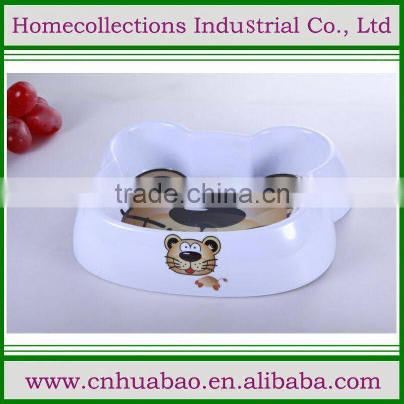 Hot sale 100% melamine pet bowl for puppy, kitty ,birds and other small animals, novelty pet bowls