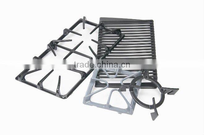 China manufacturer cast iron bbq grill with handle