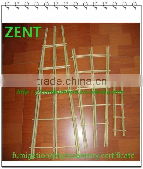 ZENT-21 Bambootrellis for flowers bamboo support bamboo ladder