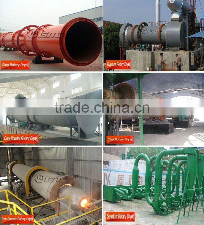 1.2x12m clay rotary dryer