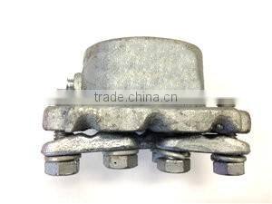 DG5D1 3 WIRE 2.5" PIPE Sidewalk Guy End Fitting sidewalk guy clamp