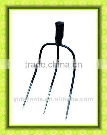 F103 three tines steel garden fork