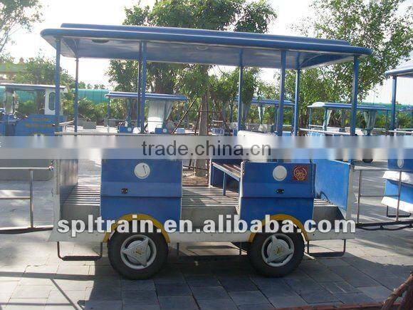 Gasoline Engine Trackless Fun Train SPL45