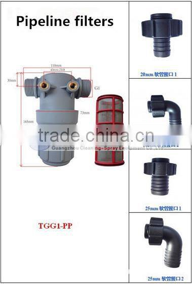 PP pipeline water strainer