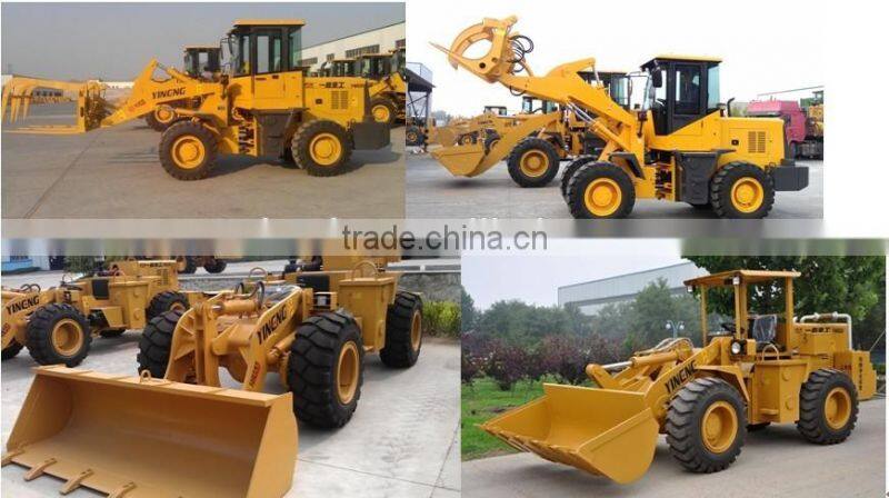 First class CE provided 2 ton front wheel loader for sale YN926 adopt YTO engine 1.1cbm bucket capacity