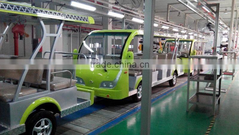 Tour bus car manufacturing assembly line