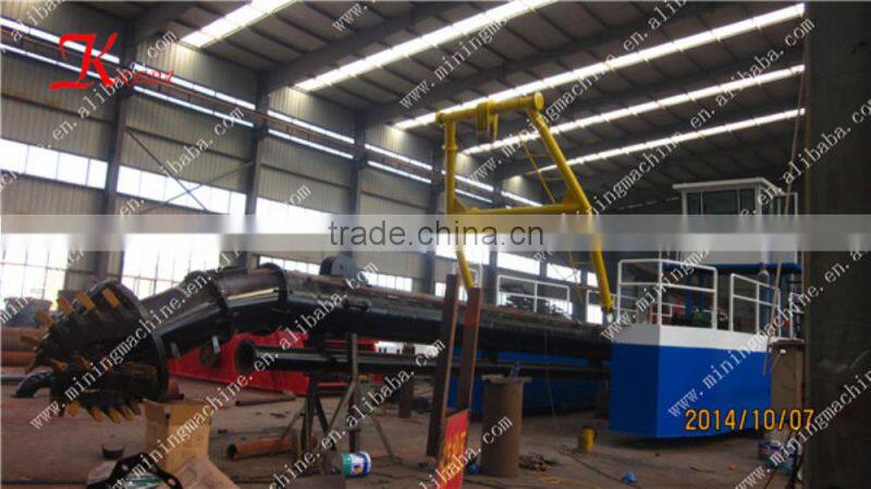 River sand pump dredger