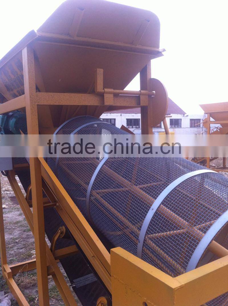 Widely used in power plants and construction site Diesel sand screener machine manufacturer