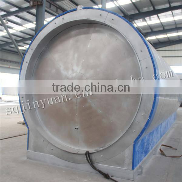 Waste Tyre Oil Refinery Equipment with 90% Oil Yield