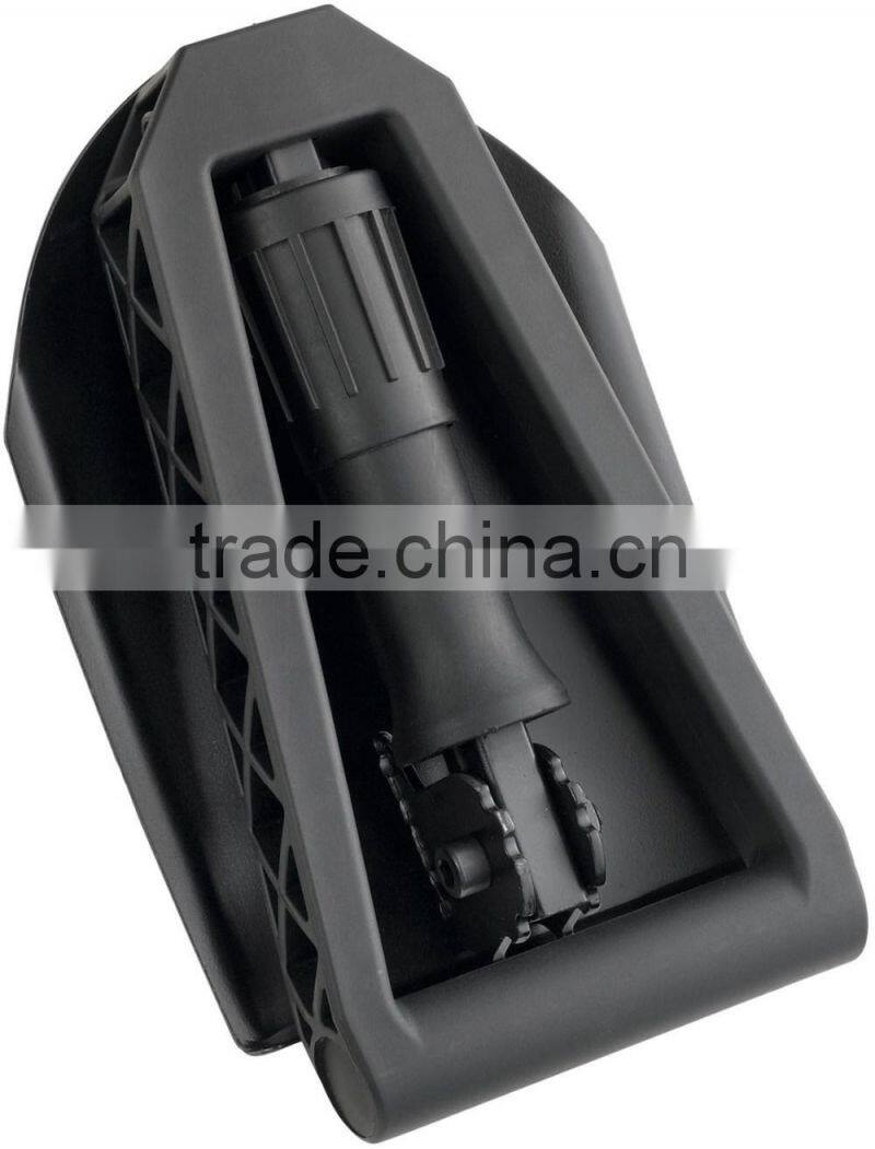 Ridged Plastic Folding Garden Spade Soil Snow Shovel Camping New