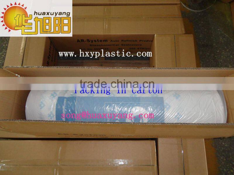 LDPE plastic disposable car Seat Cover