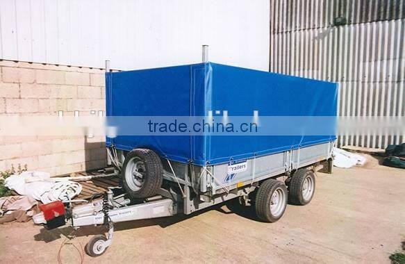 custom made pvc trailer cover,good quality pvc tarpaulin materials