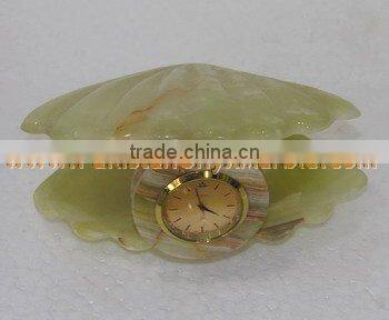 PAKISTAN SUPPLIER WHOLESALE New selling attractive style CLOCKS ONYX MARBLE HANDICRAFTS