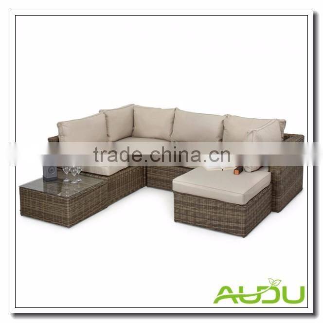 Aluminum Frame brown outdoor furniture,brown rattan outdoor furniture