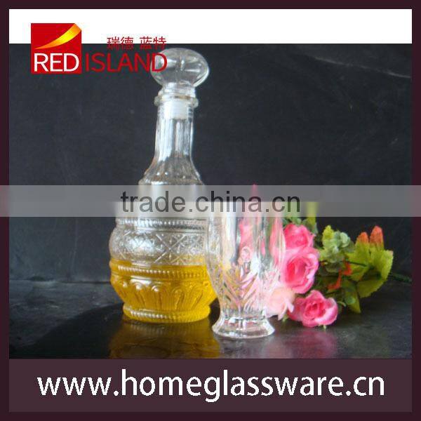 650ml wine glass bottle brandy whisky glass bottle