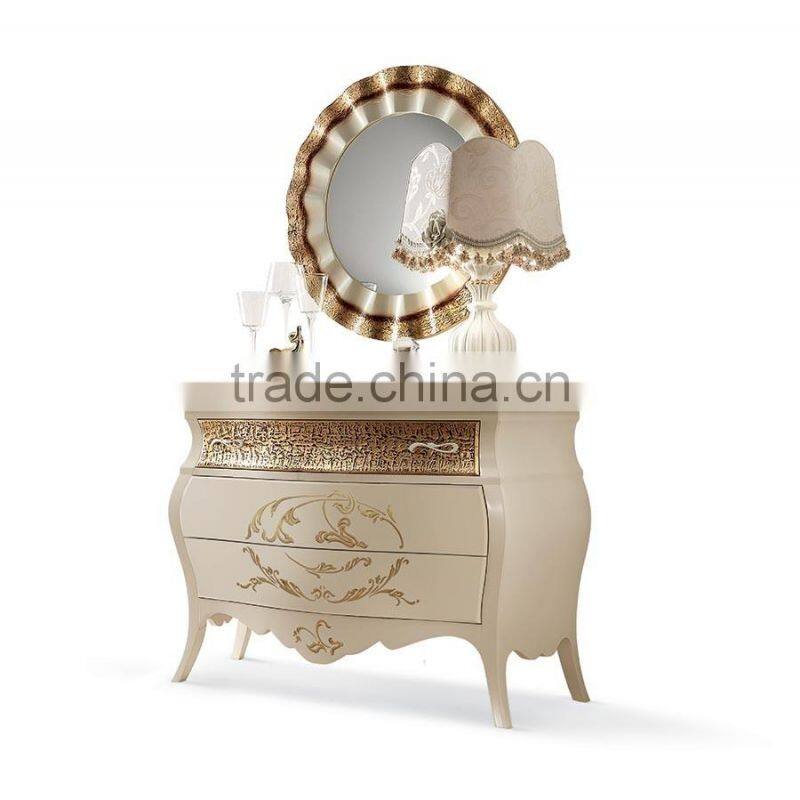 Luxurious Bedroom Dressing Table Furniture with Mirror