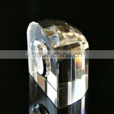 2016 desktop crystal clock paperweight