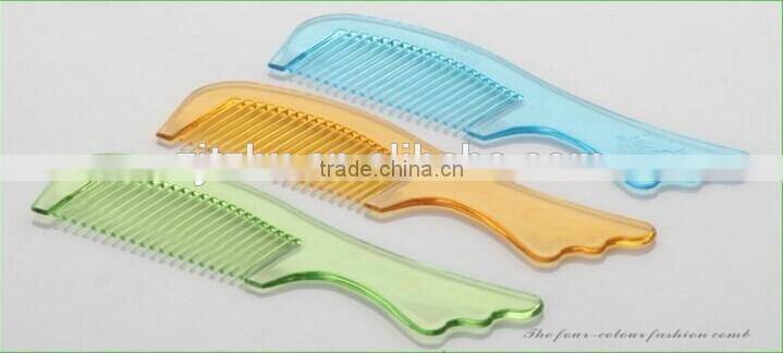 Wholesale Plastic Factory Direct Sell Fashion Hair Cutting Comb 17*4.9cm
