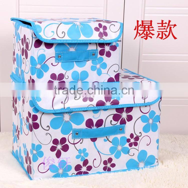 N495 Household Non Woven Box Foldable Water Proof Storage box