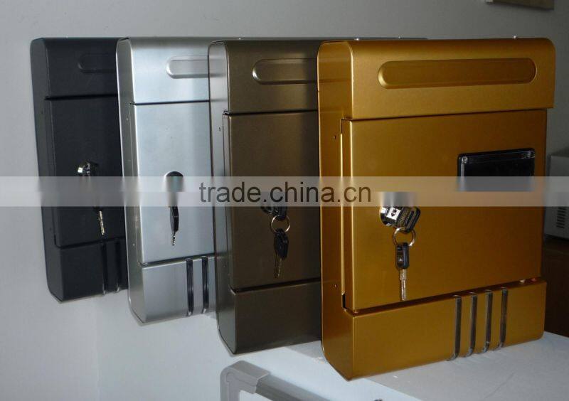 New design aluminum mailbox