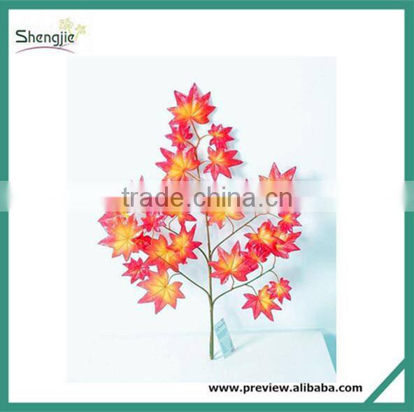 SJ070920 Giant Japanese maple tree leaves/Cheap artificial green maple tree branches and leaves