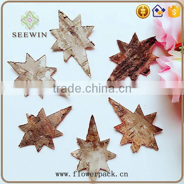 Natural flowers star type version of the bark
