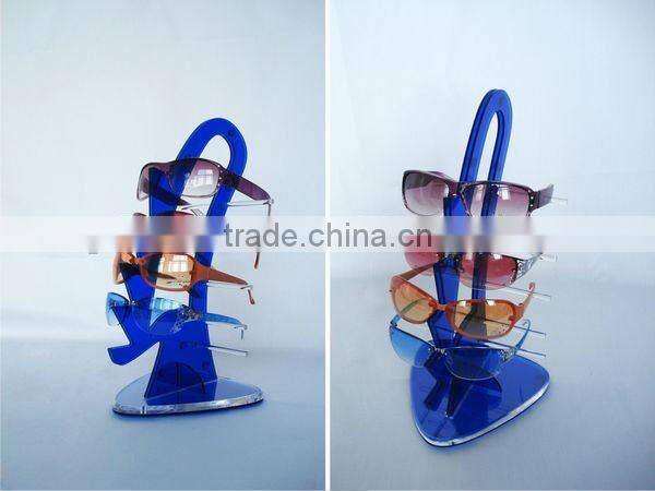 2015modern design Acrylic Sunglasses rack for Shop/cheap acrylic big sunglass display with high quality wholesale price China