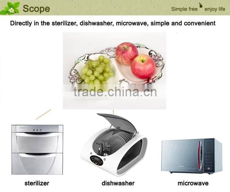 Wholesale golden electroplating fruit departed plate,electorplate golden plate ceramic material