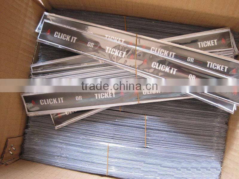 100 Heart Reflective Magic Ruler Slap Band Bracelets Mixed