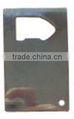 Promotional metal beer bottle opener key chain