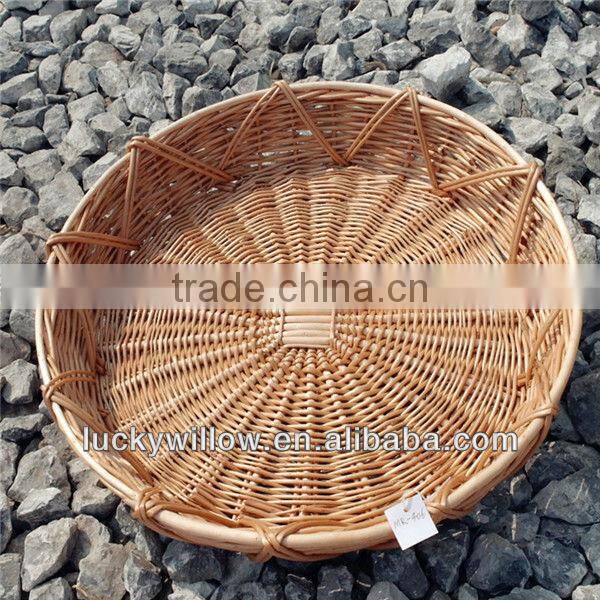 eco-friendly 100%hand woven cheap wicker bread basket