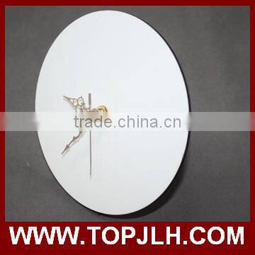 Sublimation blank decorative handmade wood wall clock