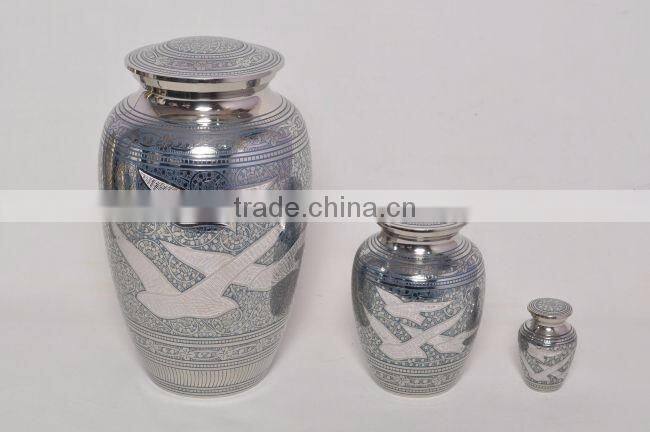 putter silver powder shiny wholesale metal urns