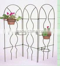 wrought iron trellis