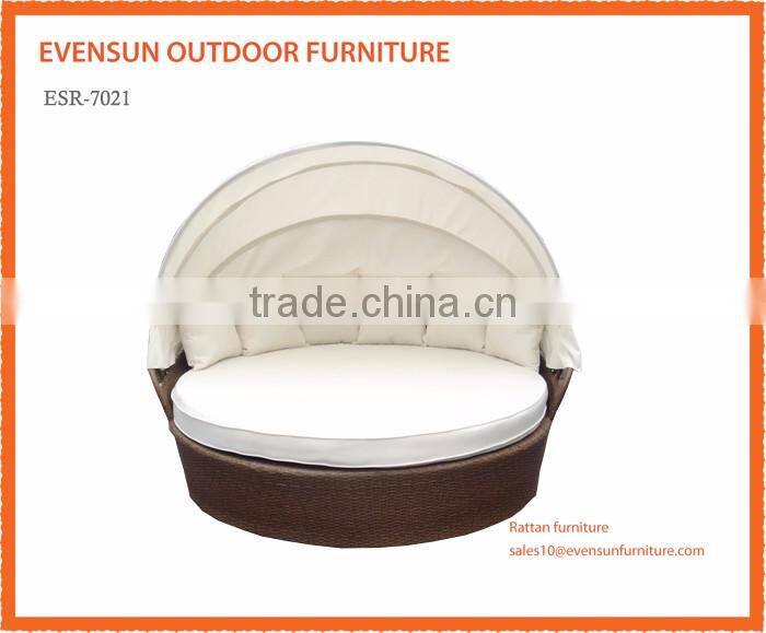 Wholesale furniture outdoor daybed with canopy