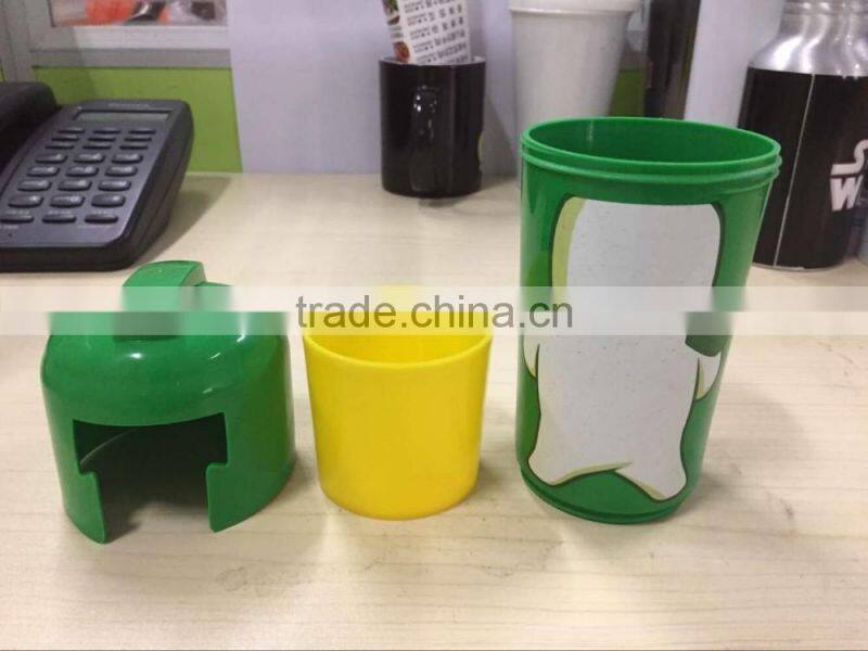 Helmet Cafe plastic cup promotional gift for Chiristmas