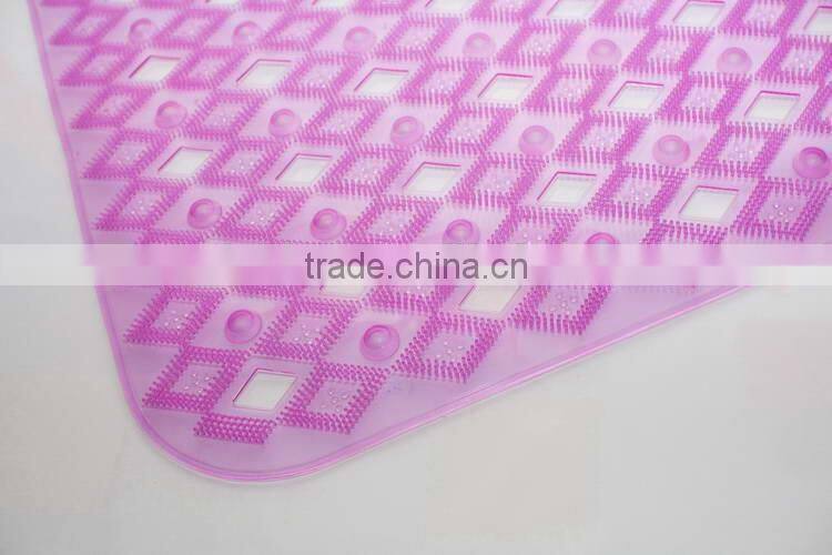 Non toxic cheapest clear eco pvc fish bath mat