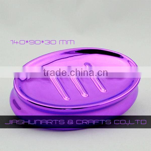 2013 new Purple ceramic bathroom set