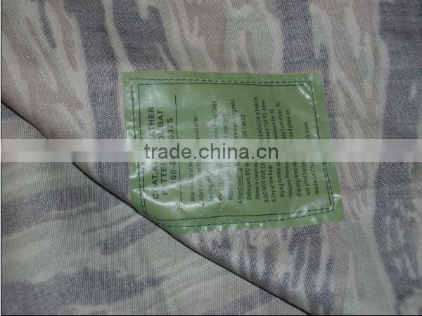 Military protected digital jungle uniform