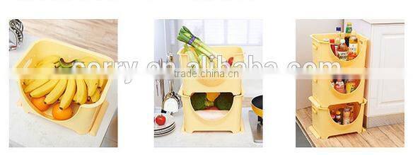 plastic receive basket/fruit and vegetable storage container
