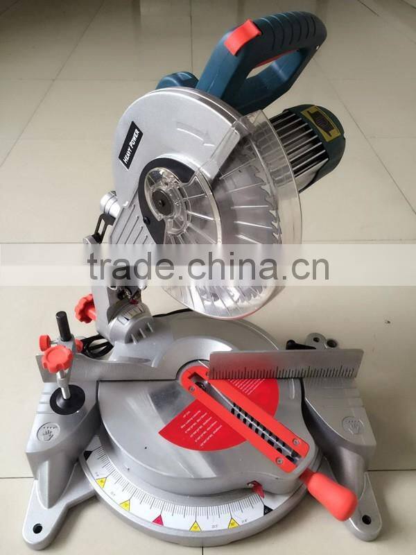 255mm Low Noise Silent Induction Motor Electric Power Wood Cutting Machine Tools Aluminum Cut Off Saw