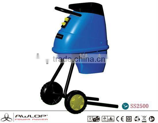 AWLOP 2500W Electric Wood Chipper Shredder Garden Tools